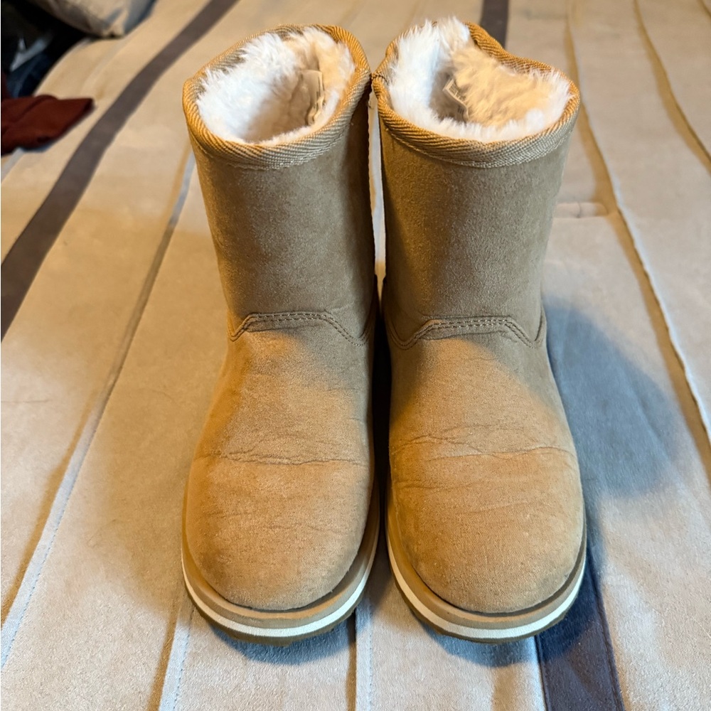 Source Unknown Light Brown Kids Boots